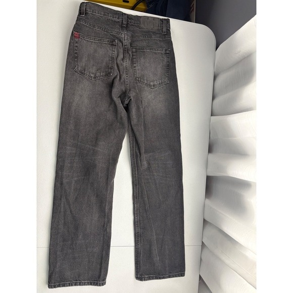 BDG Urban Outfitters Cowboy Jeans Size 27 Black Wash Denim Straight Leg - Picture 5 of 5